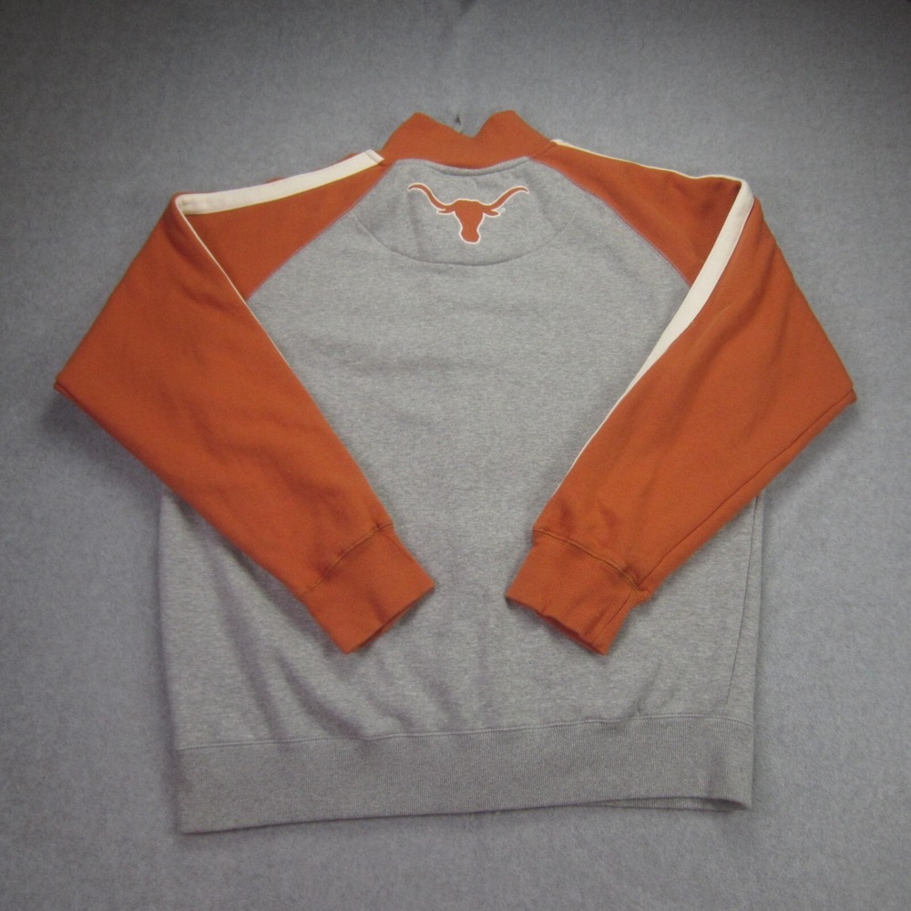 Texas Longhorns Jacket Womens XL Orange Full Zip Embroidered Campus Heritage‎ - Picture 6 of 14